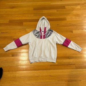 Aqua hoodie, women’s S, worn once, great condition, 60% cotton